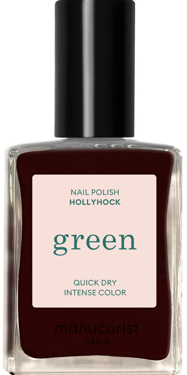 Green Nail Lacquer HOLLYHOCK