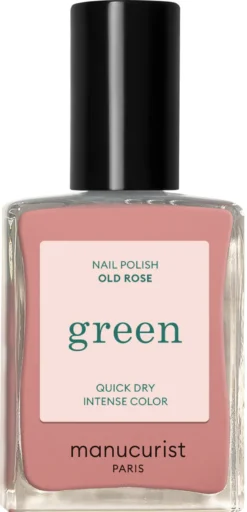 Green Nail Lacquer Old Rose