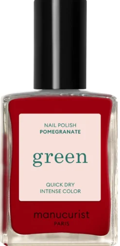 Green Nail Lacquer POMEGRANATE