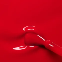 GREEN NAIL LACQUER POPPY RED