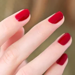 Green Nail Lacquer Red Cherry
