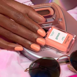 Green Nail Lacquer TANGERINE
