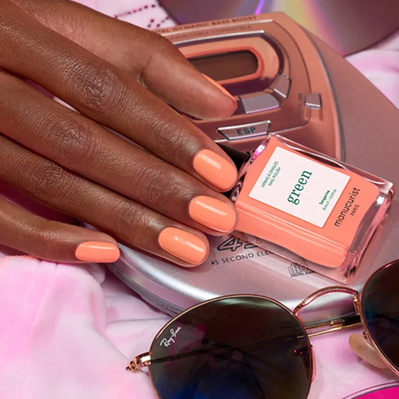 Green Nail Lacquer TANGERINE