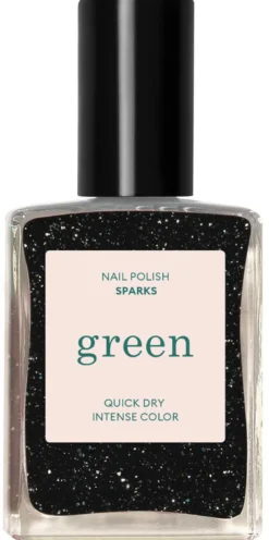Green Nail Lacque SPARKS