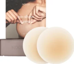 Grippies No-Show NON-Adhesive, Reusable Round Nipple Covers