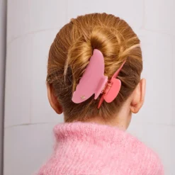 Hair Claw Coral Blush Medium