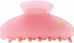 Hair Claw Coral Blush Medium