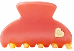 Hair Claw Coral Sunset Medium