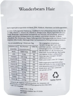 Hair- high Biotin Pouch