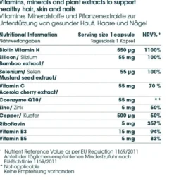 Hair, Skin & Nails Support Complex
