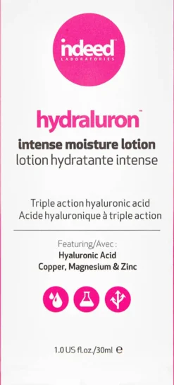 hydraluron™ intense moisture lotion