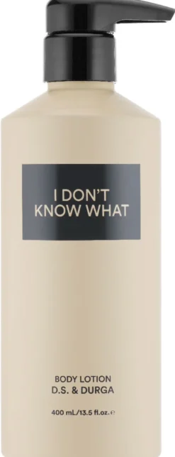 I Don't Know What Body Lotion