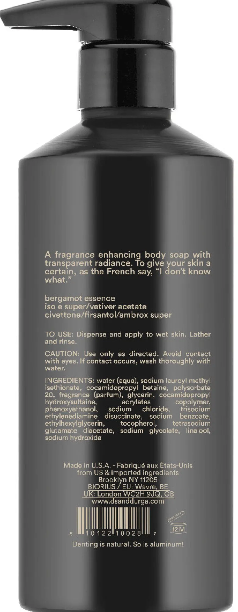 I Don't Know What Body Soap