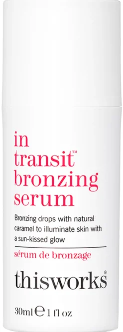 In transit bronzing serum