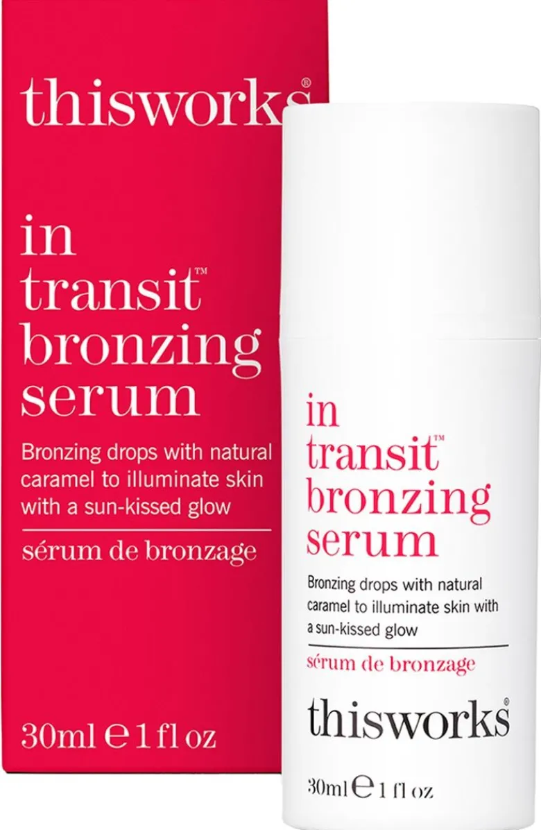 In transit bronzing serum