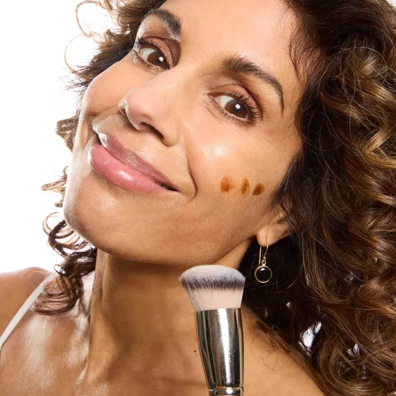 In transit bronzing serum