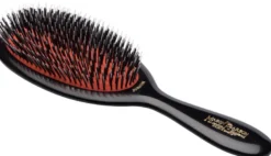 Junior Bristle & Nylon Hairbrush BN2 - Dark Ruby