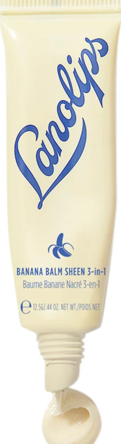 Lanolips Banana Balm Lip Sheen 3-in-1