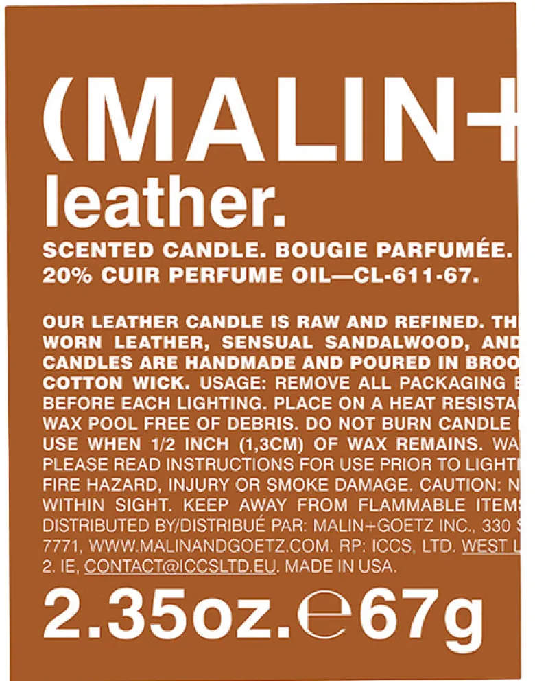 Leather Candle