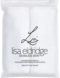 LUXURIOUSLY GENTLE CLEANSING AND EXFOLIATING CLOTHS - White