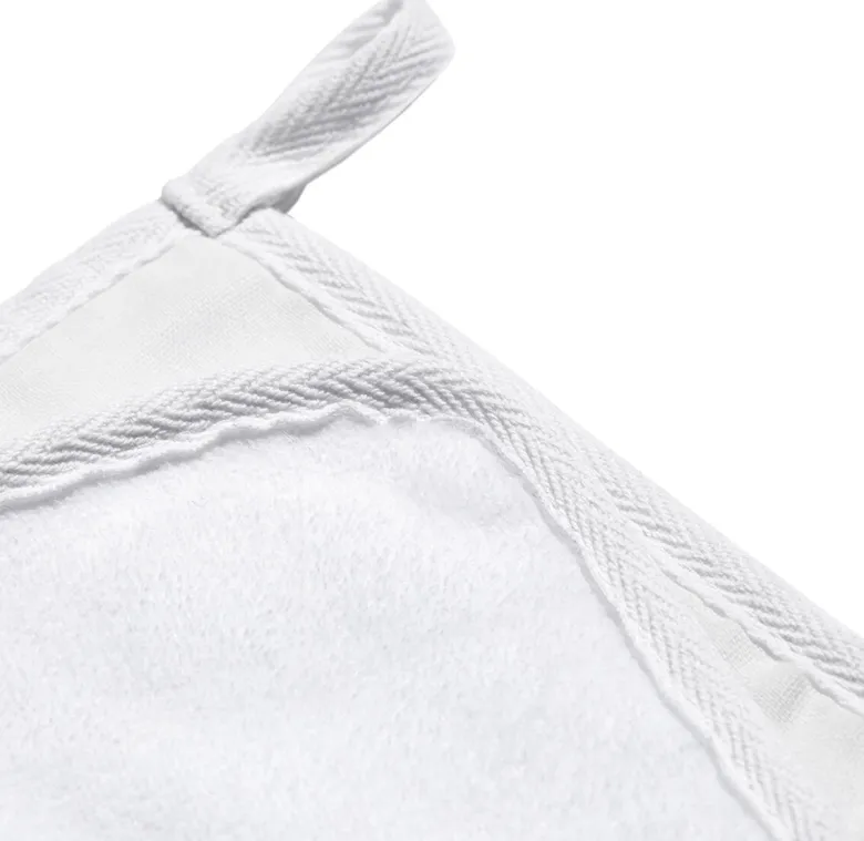 LUXURIOUSLY GENTLE CLEANSING AND EXFOLIATING CLOTHS - White