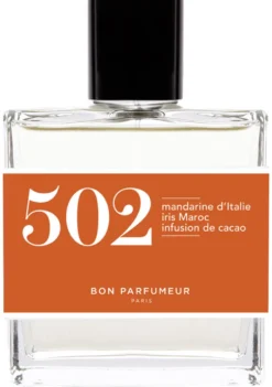 502 mandarine, iris, infusion de cacao