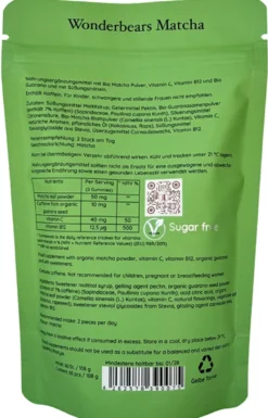 Matcha - Green Tea Energy Pouch