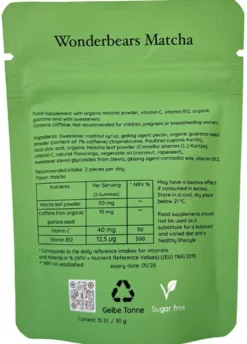 Matcha - Green Tea Energy Pouch