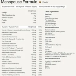 Menopause Formula