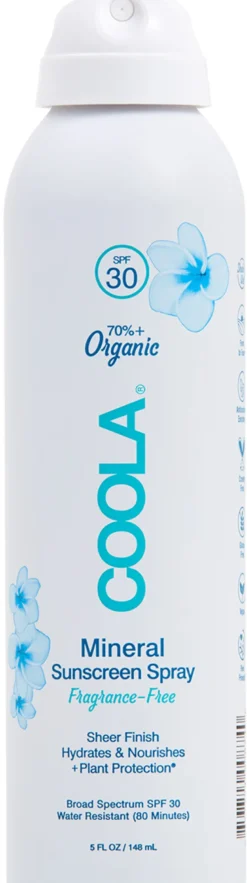 Mineral Body Spray SPF 30 Fagrance-Free