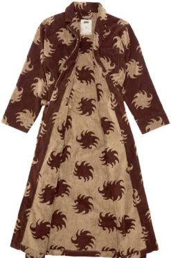 Mocha Ember Long Robe