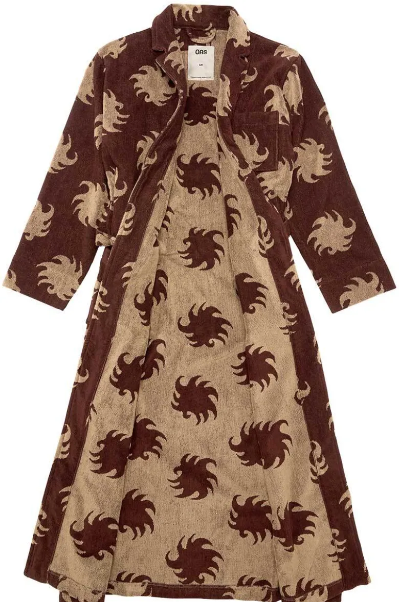 Mocha Ember Long Robe