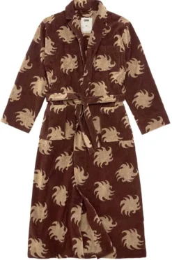Mocha Ember Long Robe