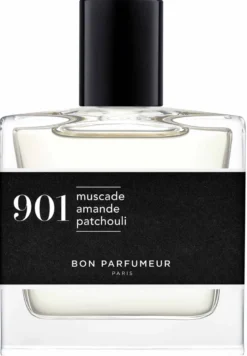 901 muscat, almond, patchouli