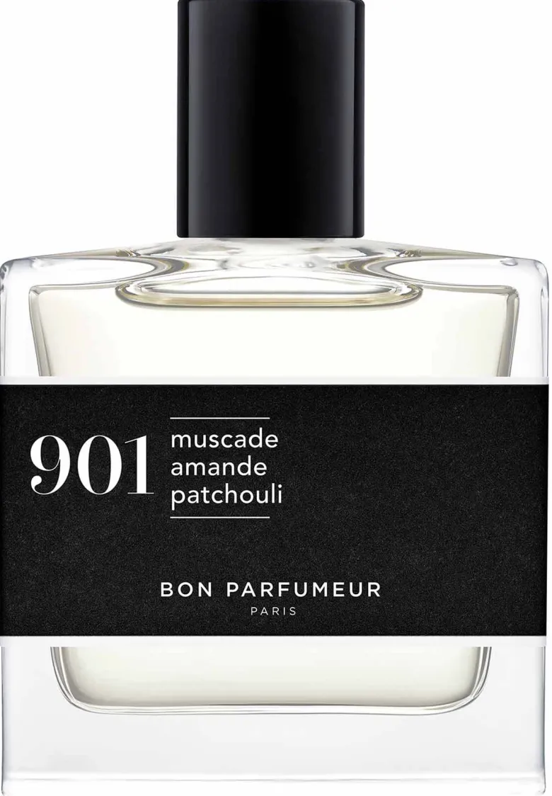 901 muscat, almond, patchouli