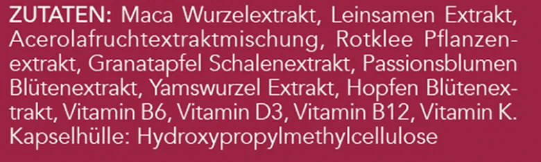 No5 Menokomplex Phytoöstrogene
