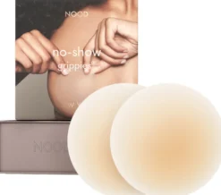 No-Show Adhesive and Reusable Round Nipple Covers