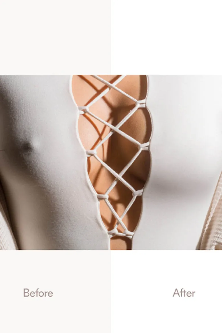 No-Show Adhesive and Reusable Round Nipple Covers