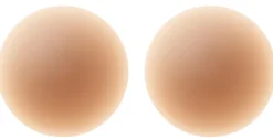No-Show Adhesive and Reusable Round Nipple Covers