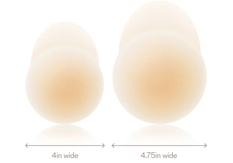 No-Show Extra Lift Adhesive and Reusable Nipple Covers