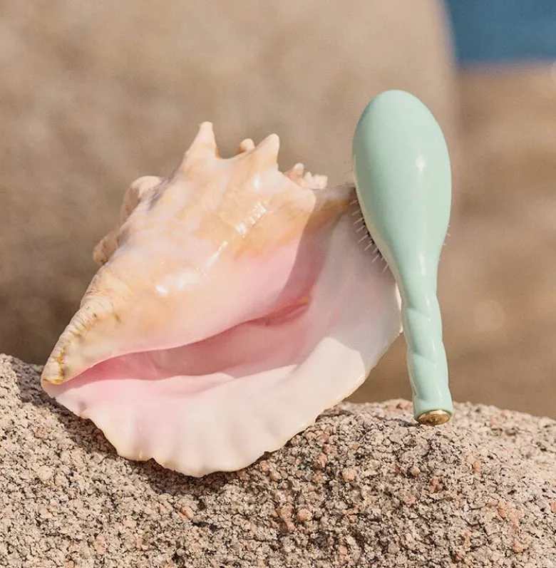 N.02 The Care & Detangling Hairbrush THE ESSENTIAL Blue Lagoon