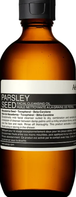Parsley Seed Facial Cleansing Oil