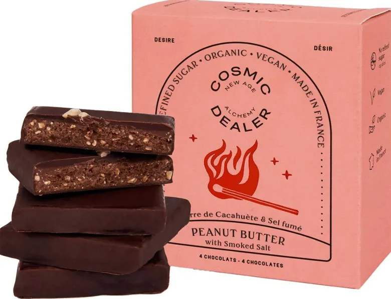 Peanut Butter & Smoked Salt nut butter chocolate box
