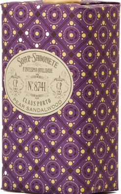 8741 Pear Sandalwood Wax Sealed Soap