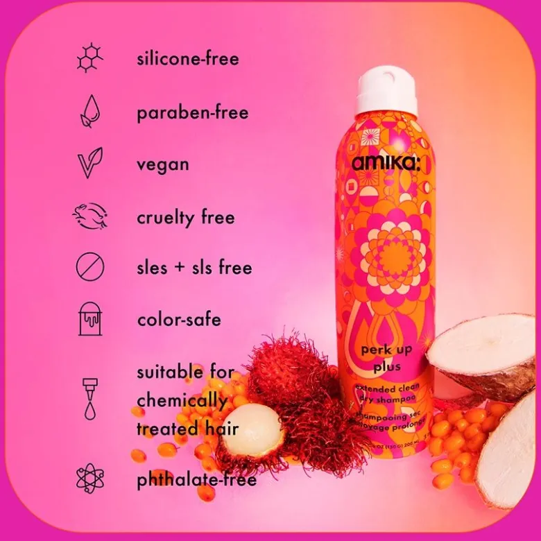 perk up plus extended clean dry shampoo