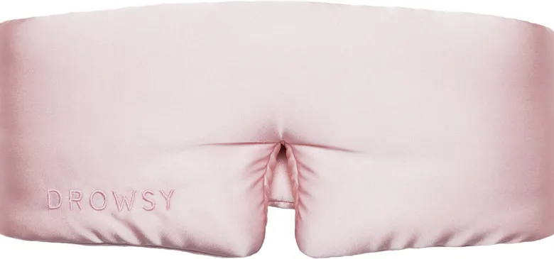 Petal Pink Silk Sleep Mask