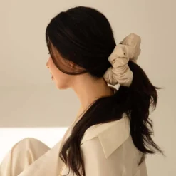 Pillow Scrunchie - Dusty Gold