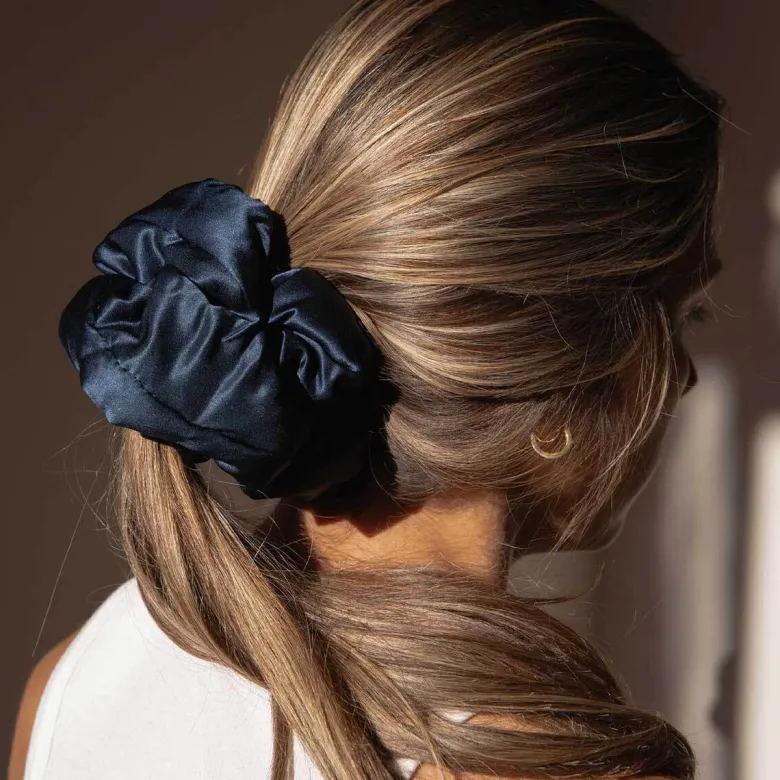 Pillow Scrunchie - Midnight Blue