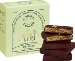 Pistachio & Lion's Mane nut butter chocolate box
