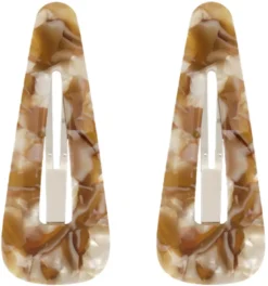 Plage Buckle Clip - Brown Mix
